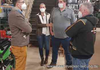 Umweltminister Jost zu Gast bei Mike-Welt in Merzig - Saarbrücker Zeitung