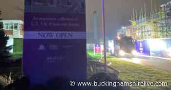 Beaconsfield derelict building fire sees roads closed to traffic as Thames Valley Police attend - Buckinghamshire Live