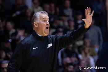Here's What Coach Matt Painter Said After Purdue's 82-76 Win Over Michigan - Sports Illustrated