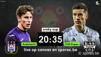 Halve finale beker: Anderlecht en Eupen veilen hun wedstrijdshirts voor Oekraïne - sporza.be