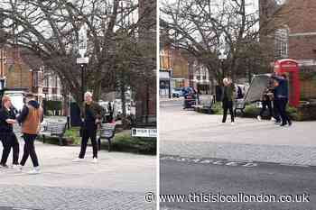 Made in Chelsea's Jamie Laing spotted filming in Beckenham