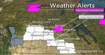 Snowfall warning for parts of Saskatchewan, up to 20 cm possible