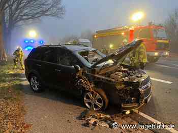 Unfall auf der B 73 in Stade: Fahrerin schwer verletzt - Staus im Berufsverkehr - Blaulicht - Tageblatt-online
