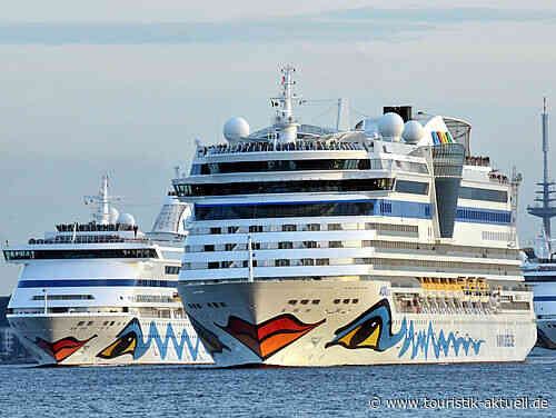 Aida routet vier Schiffe in der Ostsee um
