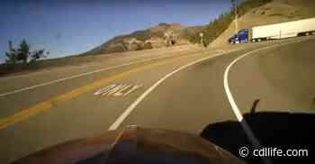 Dash cam video shows crash that claimed truck driver's life on Wolf Creek Pass - CDLLife