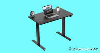 Save $55 (and Your Back) With an Electric Standing Desk for $160     - CNET