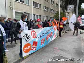 Chez Thalès à Cannes, les grévistes ont fermé la salle blanche