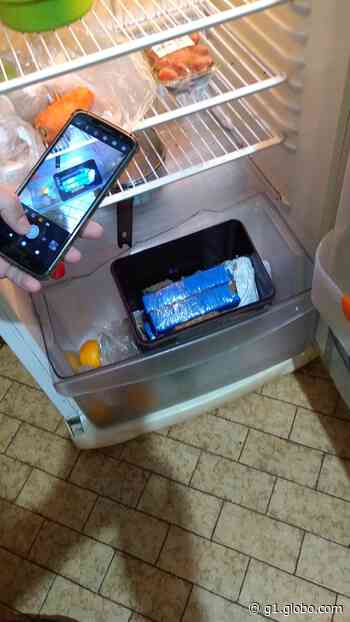 Polícia apreende tabletes de maconha dentro de geladeira em Chavantes - Globo.com