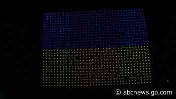 WATCH:  South Korea drone display shows support for Ukraine