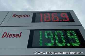 Gas prices spike to $1.86/litre in Lower Mainland - Langley Advance Times