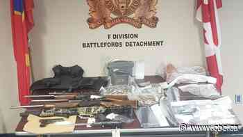 RCMP say officer 'struck in the head with a bullet' during Sask. raid where suspect was killed in shootout