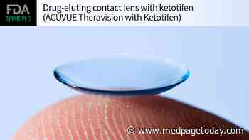 First Drug-Eluting Contact Lens Wins FDA Nod