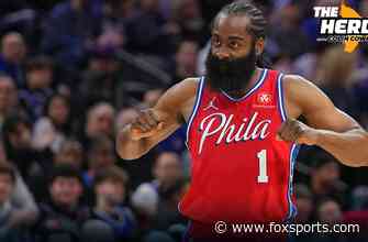 James Harden knocks down 26 points in debut with Philadelphia 76ers I THE HERD