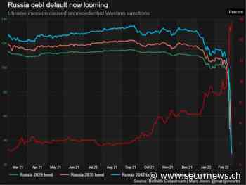 Analysten haben davor gewarnt, dass Sanktionen die Wahrscheinlichkeit eines Zahlungsausfalls Russlands gegenüber seinen internationalen Schulden erheblich erhöhen - securnews.ch