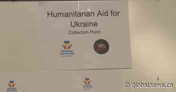 N.B. church steps up as Ukraine community group gathers humanitarian aid