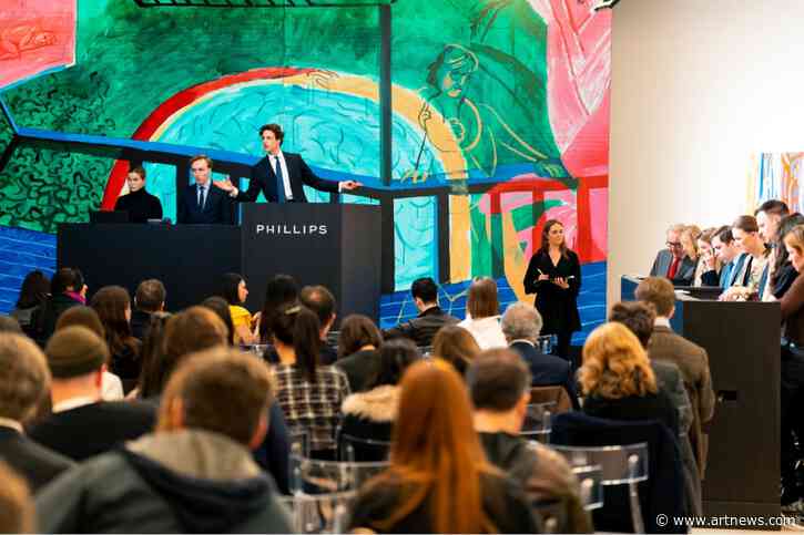 Phillips Nets $40 M. in London Sale, Pledges Funds for Ukraine Relief