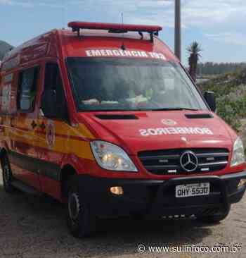 Motociclista tem dedo amputado em acidente na BR-101, em Capivari de Baixo - Sulinfoco