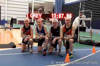 World record in the 4x400m and 4x800m relay for 75+ men? - Squamish Chief