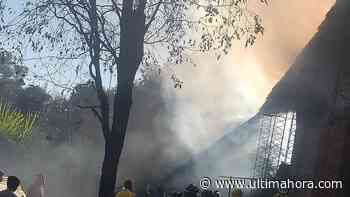 Yerbatera sufre voraz incendio en Edelira - Última Hora