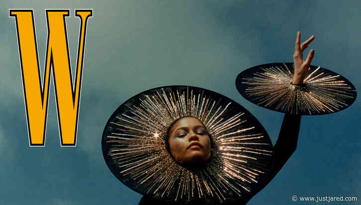 Zendaya Poses for Futuristic 'W' Mag Cover Spread - See Every Image