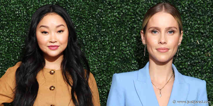 Lana Condor & Claire Holt Sit Front Row at Veronica Beard's Fashion Show!