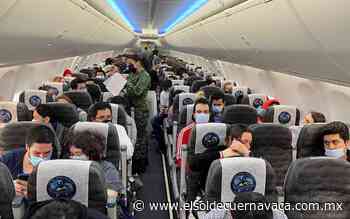 ¡Ya vienen a casa! Parte avión con mexicanos desde Rumania - El Sol de Cuernavaca