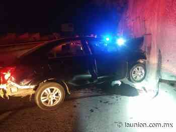 Se registran choques en dos puntos de Cuernavaca - Unión de Morelos