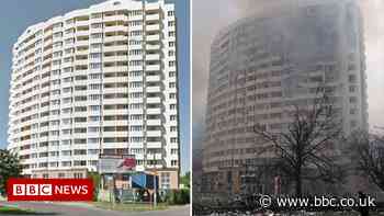 Ukraine conflict: Before and after images reveal Russian destruction