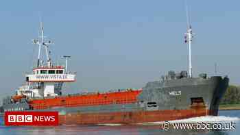 Ukraine: Estonian cargo ship sinks after blast in Black Sea