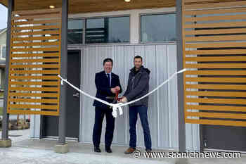 Royal flush: Colwood opens new public washroom in Royal Bay – Saanich News - Saanich News
