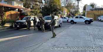 Fuerte operativo de la Marina en Cuernavaca; catean una casa - Diario de Morelos