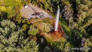 Eifel: Kaltwassergeysir Andernach bricht alle zwei Stunden aus - RND
