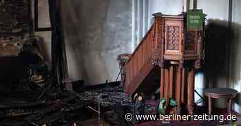 Brand in Paul-Gerhardt-Kirche: Polizei ist Tätern auf der Spur - Berliner Zeitung