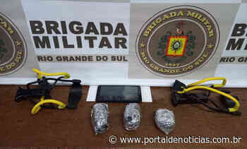 Brigada Militar de Arroio dos Ratos prende homem por tráfico de drogas - Portal de Notícias