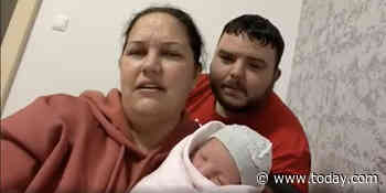 US couple guided by 'angels' while escaping Ukraine with their newborn baby