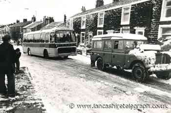 Land Rover to rescue after Blackburn school bus got stuck