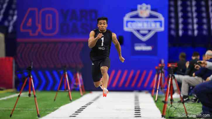 Calvin Austin III electrifies NFL Scouting Combine with 4.32 40-yard dash, explosive jumps - NFL.com