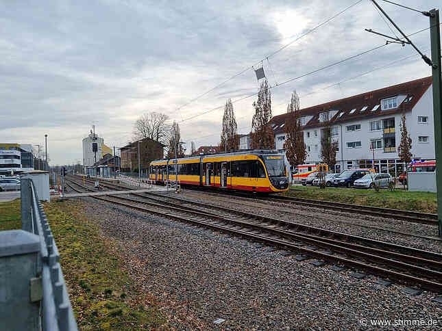 Mann wird am Bahnhof in Leingarten von Stadtbahn erfasst und stirbt - Heilbronner Stimme