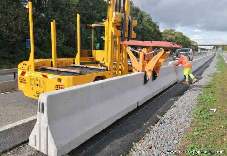 Race on to replace 63-miles of motorway safey barriers