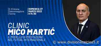 Il 27 marzo alle 14.30 a Salsomaggiore Terme il clinic con Mico Martic » Divisione Calcio a cinque - Divisione Calcio a 5
