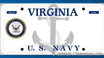 Virginia General Assembly passes Navy license plate bill