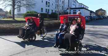 Mobilitätsergänzung: Neue Fahrrad-Rikscha in Eilendorf