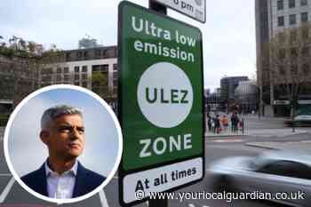 Sadiq Khan announces the ULEZ to cover the whole of London