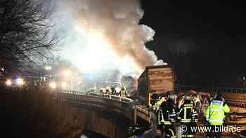 Tödlicher Unfall bei Ravensburg: Brücke der B 30 bleibt gesperrt - BILD