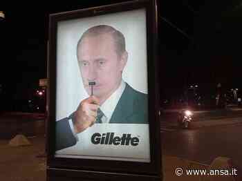 Ucraina: Putin come Hitler nell'opera del 'Banksy' torinese - Agenzia ANSA