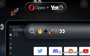 Opera introduce il supporto agli indirizzi Web di sole emoji - Webnews.it