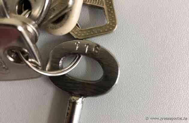 POL-SI: Schlüsselbund bei Durchsuchung gefunden - Polizei bittet um Mithilfe - #polsiwi