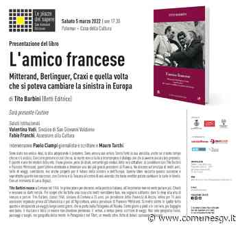 Tito Barbini a “Le piazze del sapere” di San Giovanni Valdarno - COMUNE DI SAN GIOVANNI VALDARNO