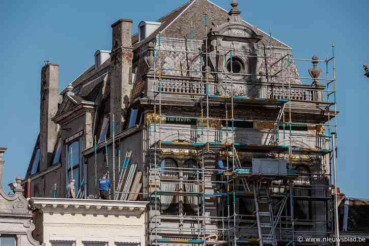 Eigenaars herstellen monumentaal pand D’Hoogh in ere: “Net zoals 100 jaar geleden, het wordt prachtig”
