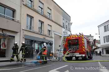 Dax : un incendie place du marché couvert - Sud Ouest